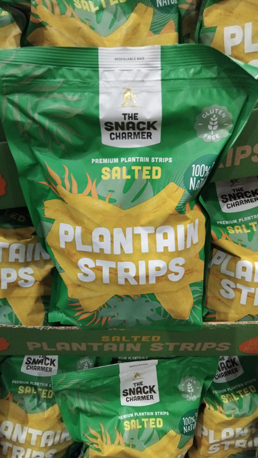 The Snack Charmer Plantain Strips 340G | Fairdinks