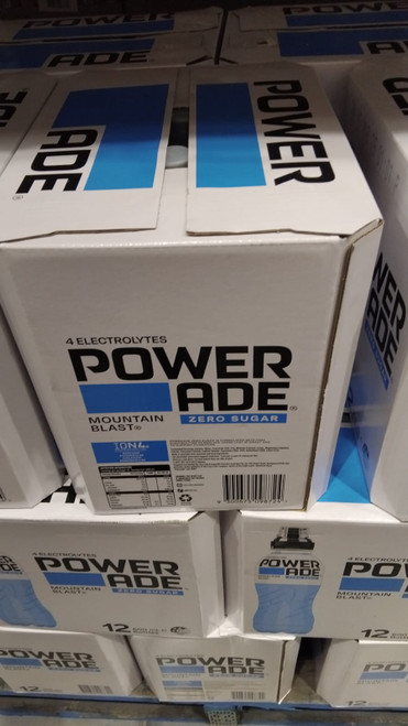 Powerade Mountain Blast Zero 12 x 600ML | Fairdinks