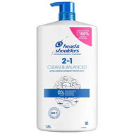 Head & Shoulders Clean & Balanced 2 in 1 1.8L 