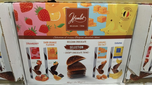Hamlet Belgian Chocolate Fruity Thins 4 x 100G | Fairdinks