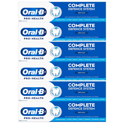 Oral-B PRO-Health Complete Deep Clean Toothpaste 6 x 200G | Fairdinks