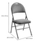 Maxchief Upholstered Metal High Back Folding Chair | Fairdinks