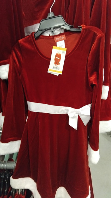 Zunie Girl's Christmas Dress Size: 5 | Fairdinks