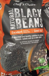 Chef's Choice Natural Black Beans 5KG | Fairdinks
