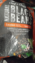Chef's Choice Natural Black Beans 5KG | Fairdinks