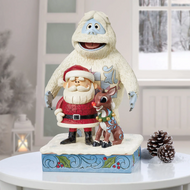 Jim Shore Traditions Rudolph, Santa and Bumble | Fairdinks