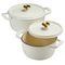 Tramontina Dutch Oven 2 Piece - White | Fairdinks