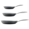 Tramontina Hard Anodised Skillets 3 Piece Set | Fairdinks