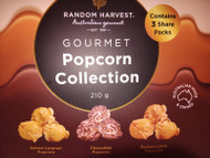 Random Harvest Gourmet Popcorn Collection 210g 3 x packs 
