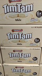 Arnott's Tim Tam White 6 x 154G | Fairdinks