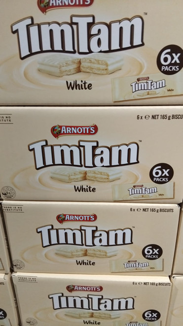 Arnott's Tim Tam White 6 x 154G | Fairdinks