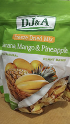 DJ&A Freeze Dried Banana Mango & Pineapple 180G | Fairdinks