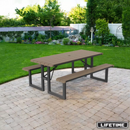 Lifetime Folding Picnic Table | Fairdinks