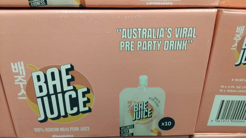 Bae Juice Korean Pear Juice 10 x 120ML | Fairdinks