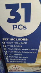 Ecosoulife All-In-One Catering Kit 31 Piece | Fairdinks