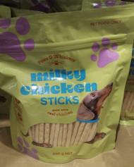 Paws & Whiskers Milky Chicken Sticks 600G | Fairdinks