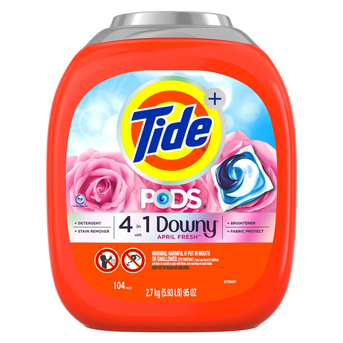 Tide With Downy 4 in 1 104 PACS | Fairdinks