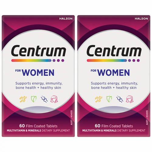 Centrum Women Multivitamin 2 x 60 Tablets | Fairdinks