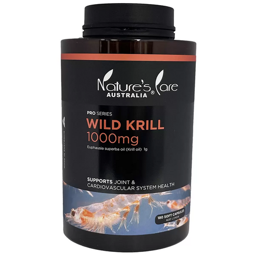 Nature's Care Pro Wild Krill Oil 1000MG 180 Capsules | Fairdinks
