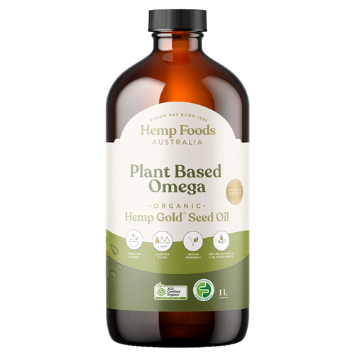 Hemp Foods Plant Based Omega Oil 1L | Fairdinks