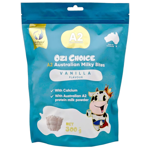 Ozi Choice A2 Milky Bites Vanilla 300G | Fairdinks