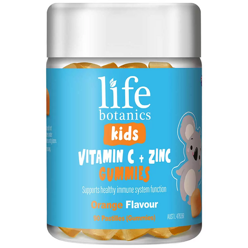 Life Botanics Kids Vitamin C + Zinc 90 Gummies | Fairdinks