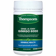 Thompson's One-A-Day Ginkgo 6000 120 Capsules | Fairdinks