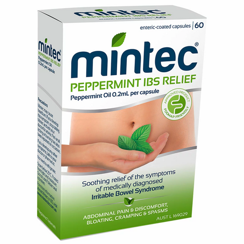 Mintec Peppermint IBS Relief 60 Capsules | Fairdinks