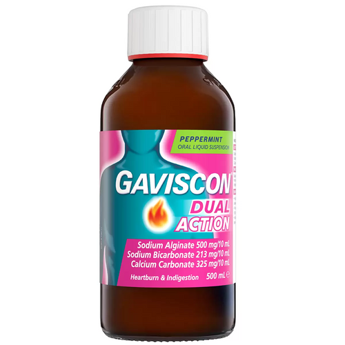 Gaviscon Dual Action Liquid 500ML | Fairdinks