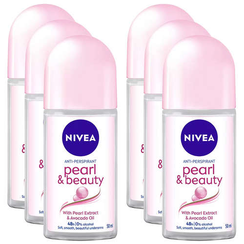 Nivea Roll On Deodorant Womens 6 x 50ML | Fairdinks