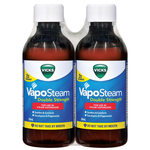 Vicks Vaposteam Inhalant Double Strength 2 x 200ML | Fairdinks