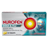 Nurofen Cold & Flu 200MG 24 Tablets | Fairdinks