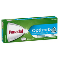 Panadol Optizorb 16 Caplets 1 Per Transaction Only | Fairdinks