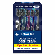 Oral B Charcoal Toothbrush 10 PK | Fairdinks