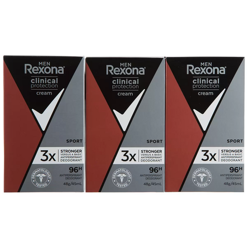 Rexona Men Clinical Protection Deodorant 3 x 45ML | Fairdinks