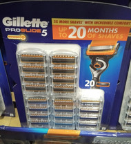 Gillette Proglides Power Cartridges 20CT | Fairdinks