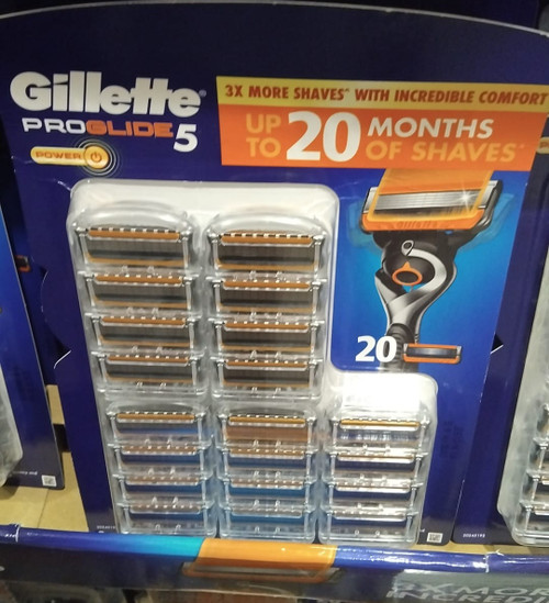 Gillette Proglides Power Cartridges 20CT | Fairdinks