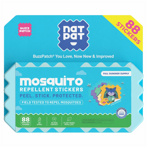NatPat Mosquito Repellant 88 Stickers | Fairdinks