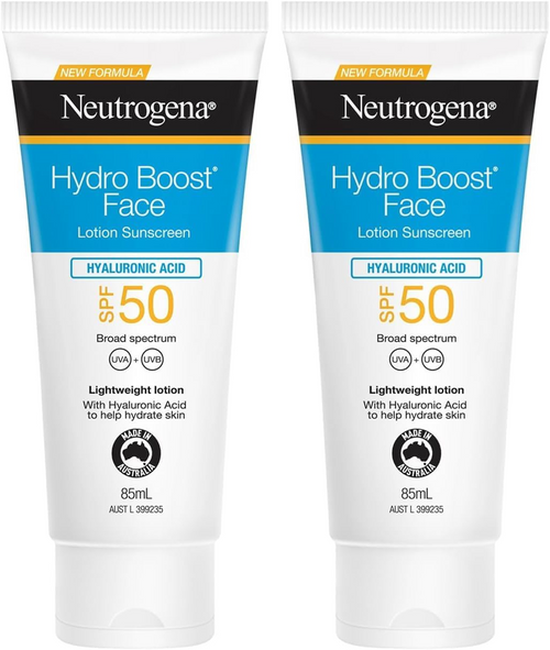 Neutrogena Hydroboost Face Sunscreen 2 x 85ML | Fairdinks