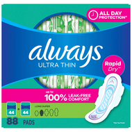 Always Ultra Thin Super Advanced Protection with Wings 88PK | Fairdinks