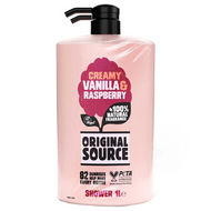 Original Source Creamy Vanilla and Raspberry Wash 2x1L | Fairdinks
