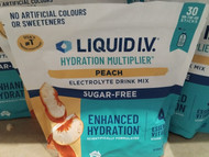 Liquid I.V. Hydration Multiplier Sugar Free Peach - 30 Count | Fairdinks