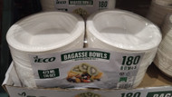 IECO Bagasse 16oz Bowl 180 Pack | Fairdinks