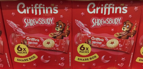 Griffin's Shrewsbury Biscuits 6 x 195G | Fairdinks
