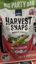 Harvest Snaps Salt & Vinegar 400G | Fairdinks