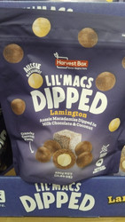 Harvest Box Lil Macs Lamington Macadamias 330G | Fairdinks