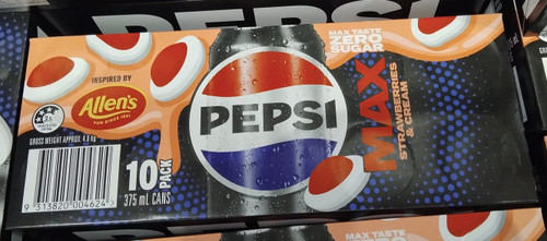 Pepsi Mix Strawberries & Cream 10 x 375ML | Fairdinks