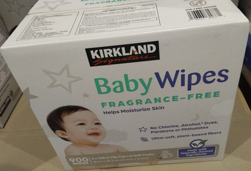 Kirkland Signature Lyocel Baby Wipes 9 x 100CT | Fairdinks