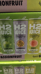 H2Juice Sparkling Juice Pack 330ML x12 | Fairdinks
