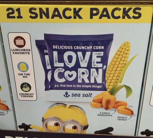 Love Corn Sea Salt 21 x 20G | Fairdinks